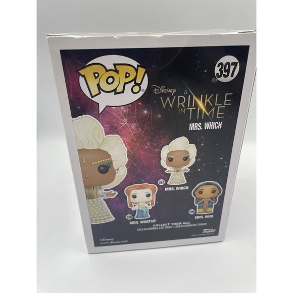 Funko Pop! Disney: A Wrinkle in Time Mrs Which #397 Vinyl Figure NEW In Box - Picture 6 of 7